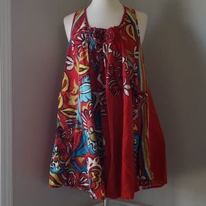Colorful summer coverup